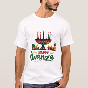 Camiseta Happy Kwanza African American Heritage