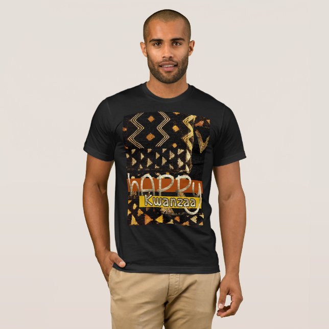 Camiseta Happy Kwanzaa (Frente Completa)