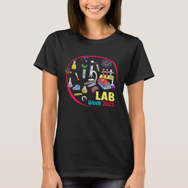 Camiseta Happy Lab Week 2023 Technician  Scientist Technolo (Frente)