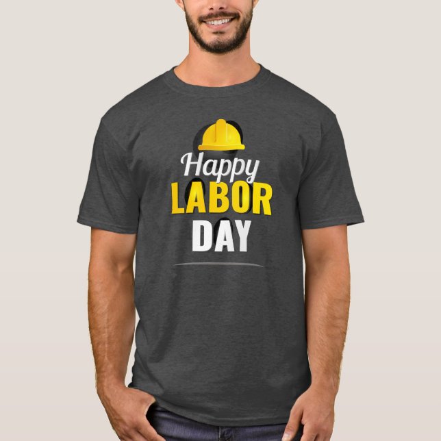 Camiseta HAPPY LABOR DAY T-shirt (Frente)