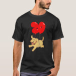 Camiseta Happy Labrador 20 Birthday Kids Festa Balão<br><div class="desc">Feliz Festa de Balões de Crianças de Aniversário do Labrador 20.</div>