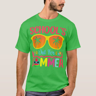 Camiseta Happy Last Day Of School Out For Summer Teacher Gi