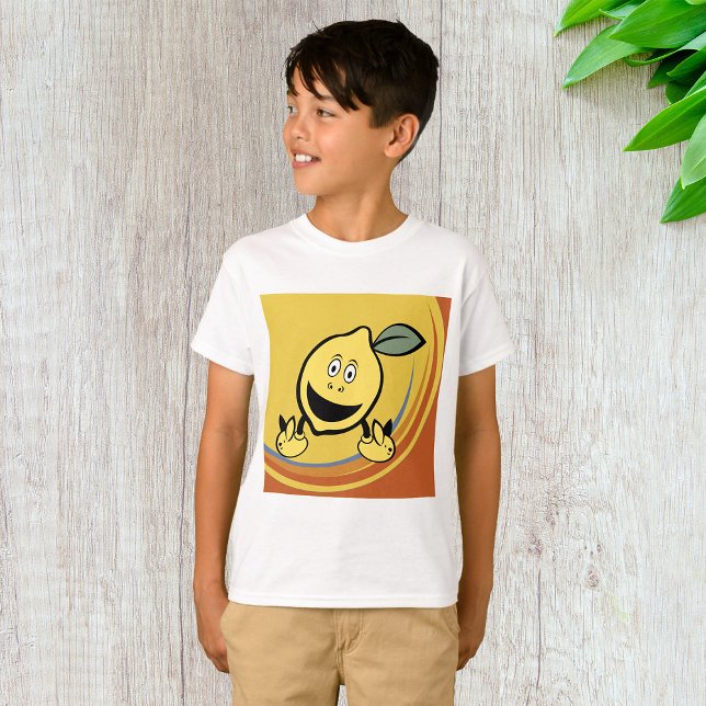 Camiseta Happy Lemon Face (Criador carregado)