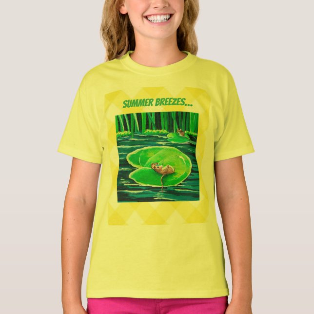 Camiseta Happy Lily Pad T-Shirt (Frente)
