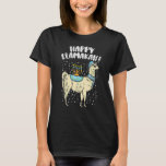Camiseta Happy Llamakah Llama Menorah Hanukkah Chanukah jud<br><div class="desc">Feliz judeu Llamakah Llama Menorah Chanukah.</div>