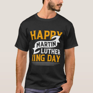 Camiseta Happy Martin Luther King Day Sticker