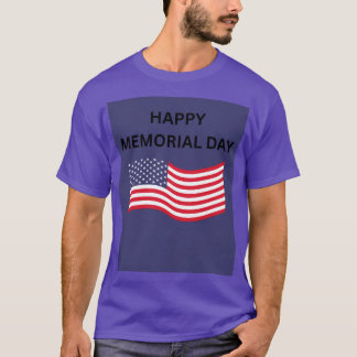 CAMISETA HAPPY MEMORIAL DAY