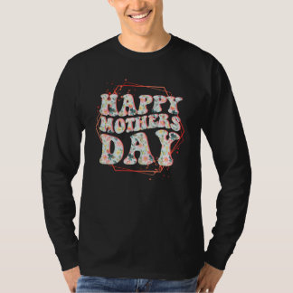 Camiseta Happy Mother s Day 2023 Cute Floral for Women Mom
