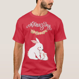 Camiseta Happy Mother's Day Bunny Tee 