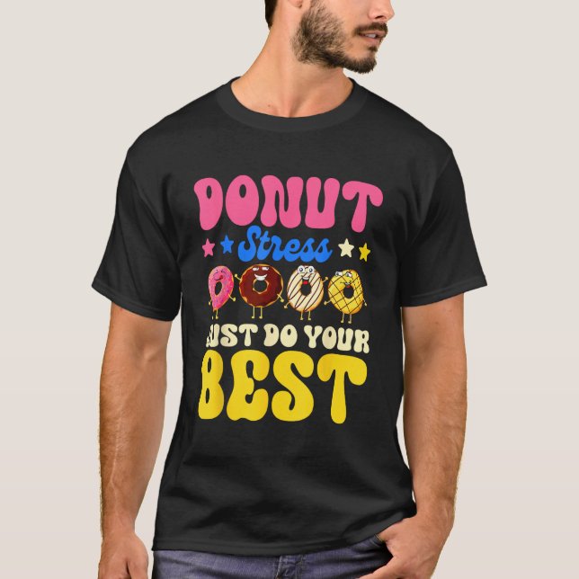 Camiseta Happy National Donuts Day Funny Doughnut Day Chef  (Frente)