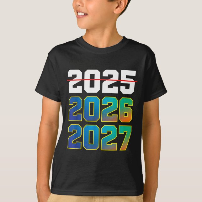 Camiseta Happy New Year 2026 Coming Soon 2027 Funny 67 Meme (Frente)