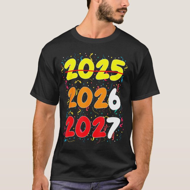 Camiseta Happy New Year 2026 Coming Soon 2027 Funny 67 Meme (Frente)