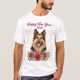 Camiseta Happy New Year 2026 Dog Lover