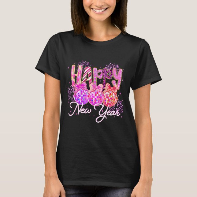 Camiseta Happy New Year 2026 Family Celebration New Years E (Frente)