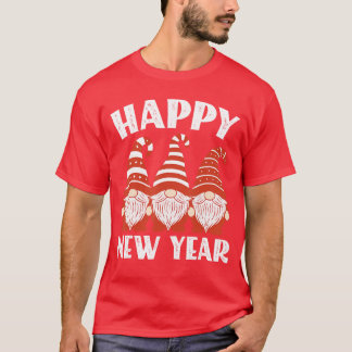 Camiseta Happy New Year 2026 Gnomes Family Party New Years 