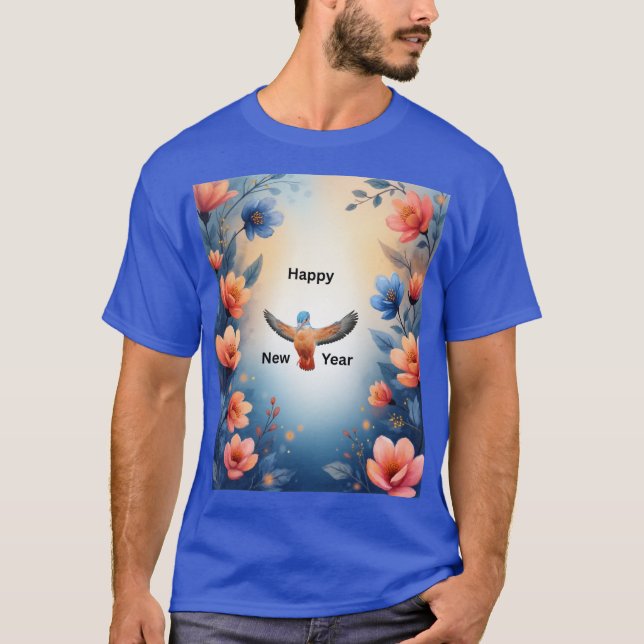 Camiseta Happy New Year 2026 T-Shirt | Festive Celebration  (Frente)
