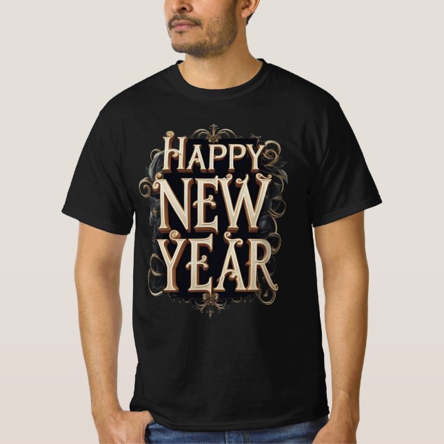 Camiseta Happy New Year Celebration (Frente)