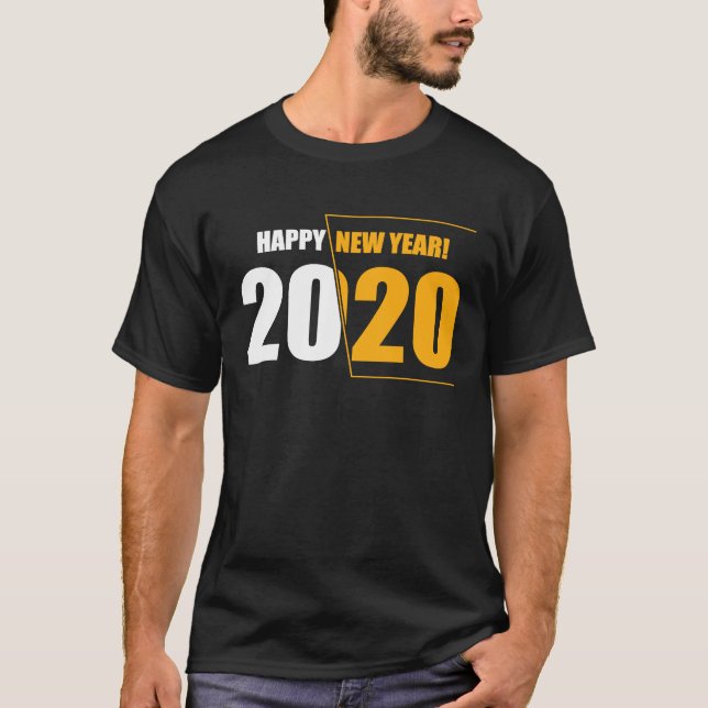 Camiseta Happy New Year Eve 2020 20 and 20 Party Midnight N (Frente)