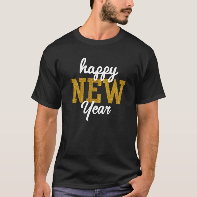 Camiseta Happy New YearT-Shirt (Frente)