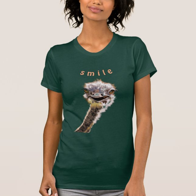 Camiseta Happy Ostrich - (Frente)