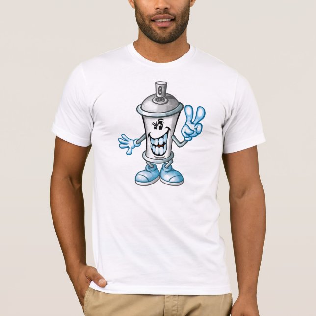 Camiseta Happy paint spray (Frente)