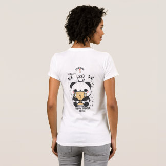 Camiseta Happy Panda Cute T-Shirt – Adorable Smiling Panda 