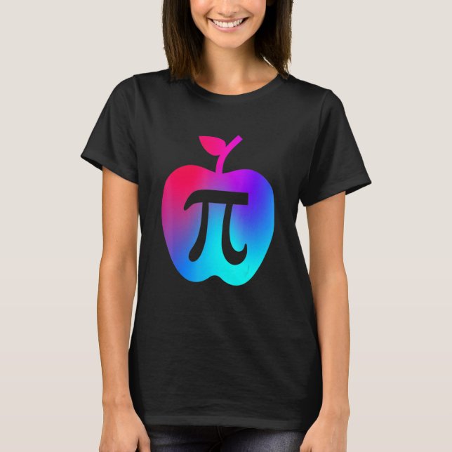 Camiseta Happy Pi Day Cute Apple Pie 3 14 Funny Science Mat (Frente)