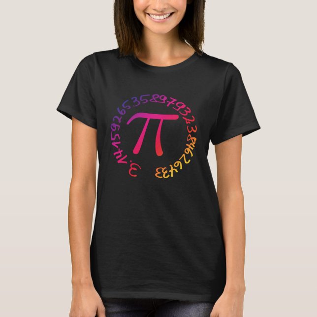 Camiseta Happy Pi Day March 14 Circular 3 14 Many Digits Sc (Frente)