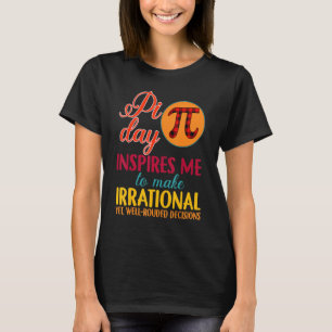 Camiseta Happy Pi Day Me Inspira Buffalo Xadrez Pi Símbolo