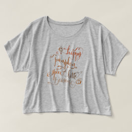 Camiseta Happy Pumpkin Spice Latason