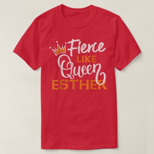 Camiseta Happy Purim Costume Idea Queen Esther Hebrew Jewis (Frente do Design)