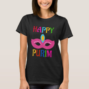 Camiseta Happy Purim Mask