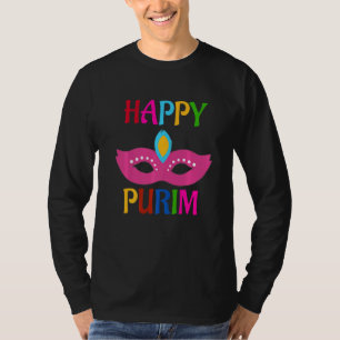 Camiseta Happy Purim Mask