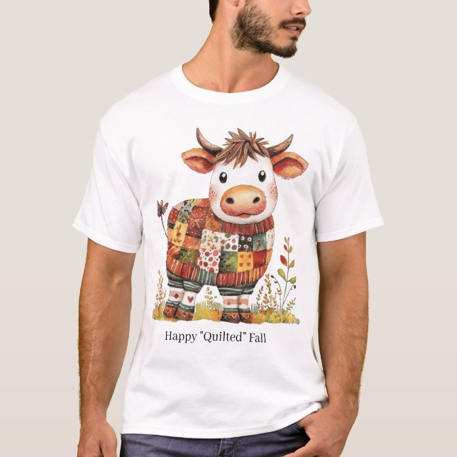 Camiseta Happy "Quilted" Fall (Frente)