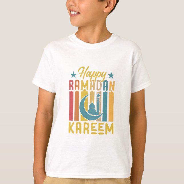 Camiseta Happy Ramadan Kareem (Frente)