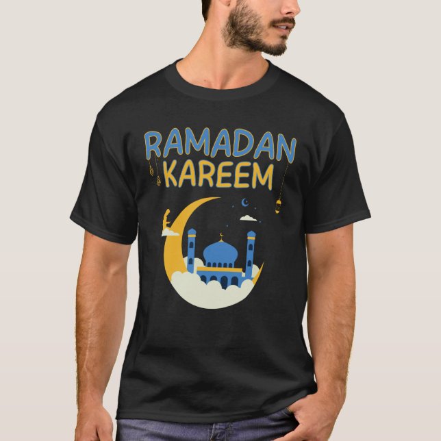 Camiseta Happy Ramadan Kareem 2023 Muslim Islam (Frente)