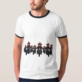 Camiseta Happy Rockin' Chimp Drummer