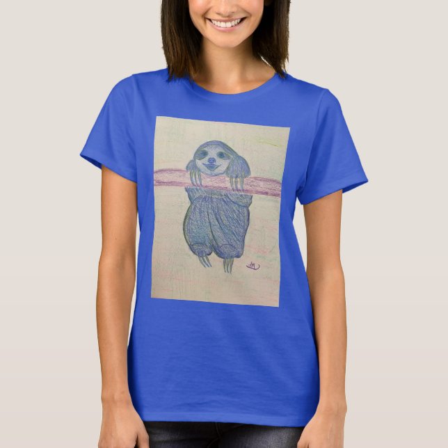 Camiseta Happy Sloth T-Shirt (Frente)