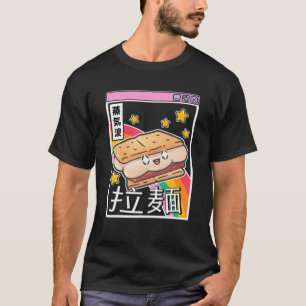 Camiseta Happy Smore Digital Japan Style 80S Otaku Anime Va