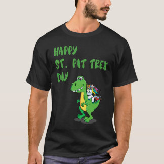 Camiseta Happy St Pat Rex Day Dinosaur