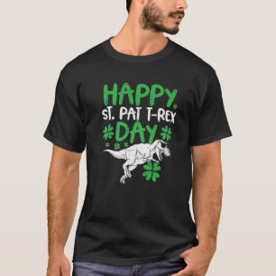 Camiseta Happy St Pat-Rex Dinosaur Saint Patrick's Day For