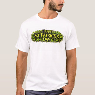 Camiseta Happy St.Patrick's Day banner