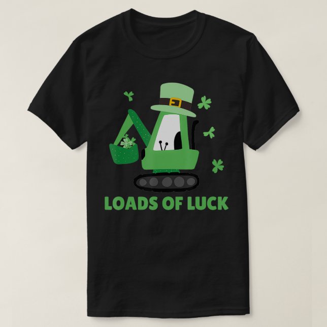 Camiseta Happy St Patricks Day For Kids  (Frente do Design)