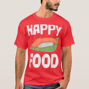 Camiseta Happy Sushi Tokio Maki Japão Ásia Tofu Rice Soy Gr