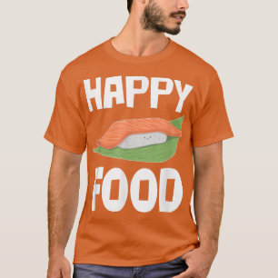 Camiseta Happy Sushi Tokio Maki Japão Ásia Tofu Rice Soy Gr