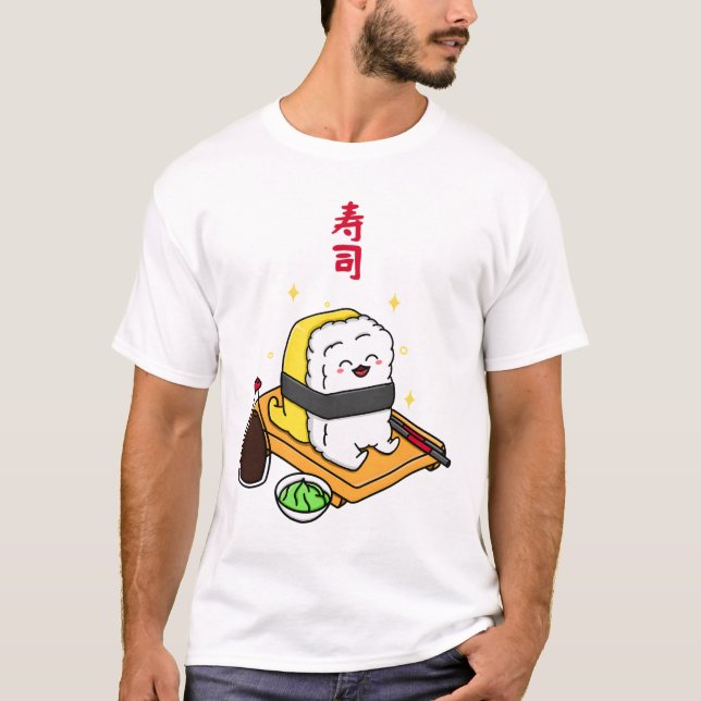 Camiseta Happy Tamago Sushi (Frente)