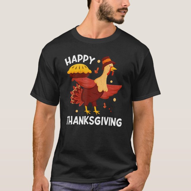 Camiseta Happy Thanksgiving Thanks Giving  Thanksgiving 2 (Frente)