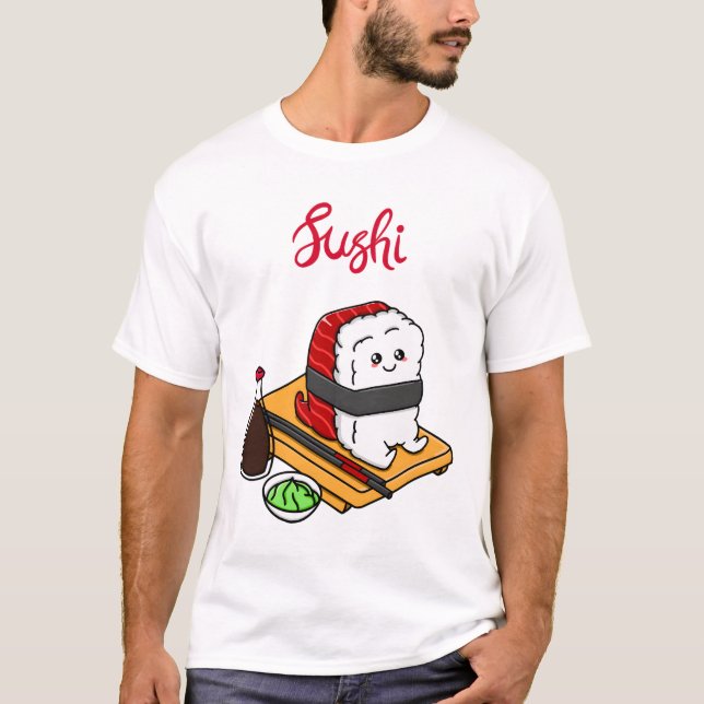 Camiseta Happy Tuna Sushi (Frente)