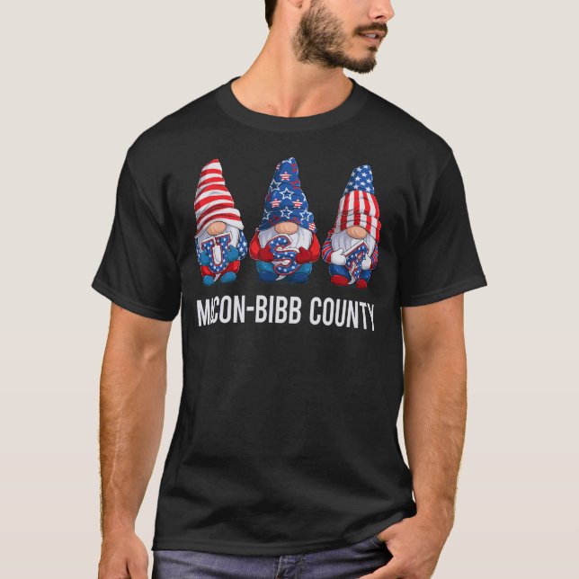 Camiseta Happy USA Macon-Bibb (Frente)