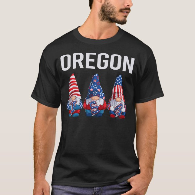 Camiseta Happy USA - Oregon (Frente)